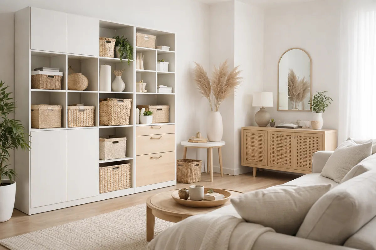 What are the best storage solutions for minimalist living?