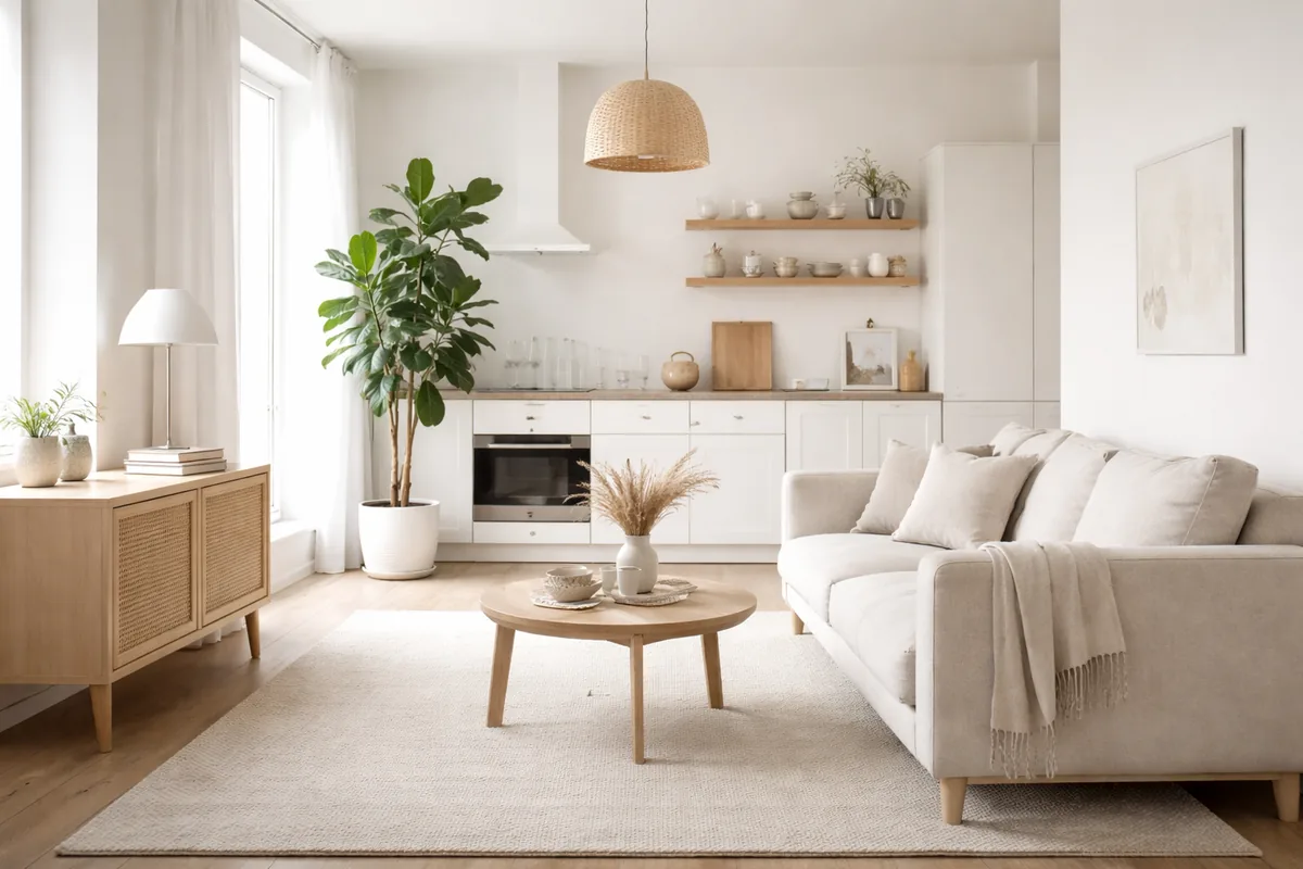 Can you achieve a minimalist look in a small apartment?